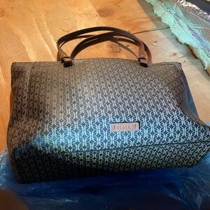 Fossil Black and Brown women’s tote bag